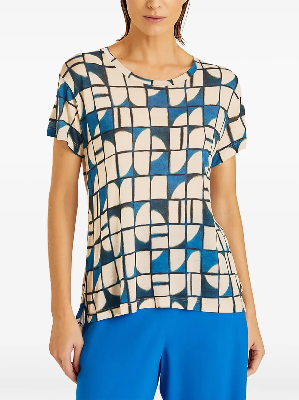 Lenny Niemeyer T-shirt met Cascais-print - Wit