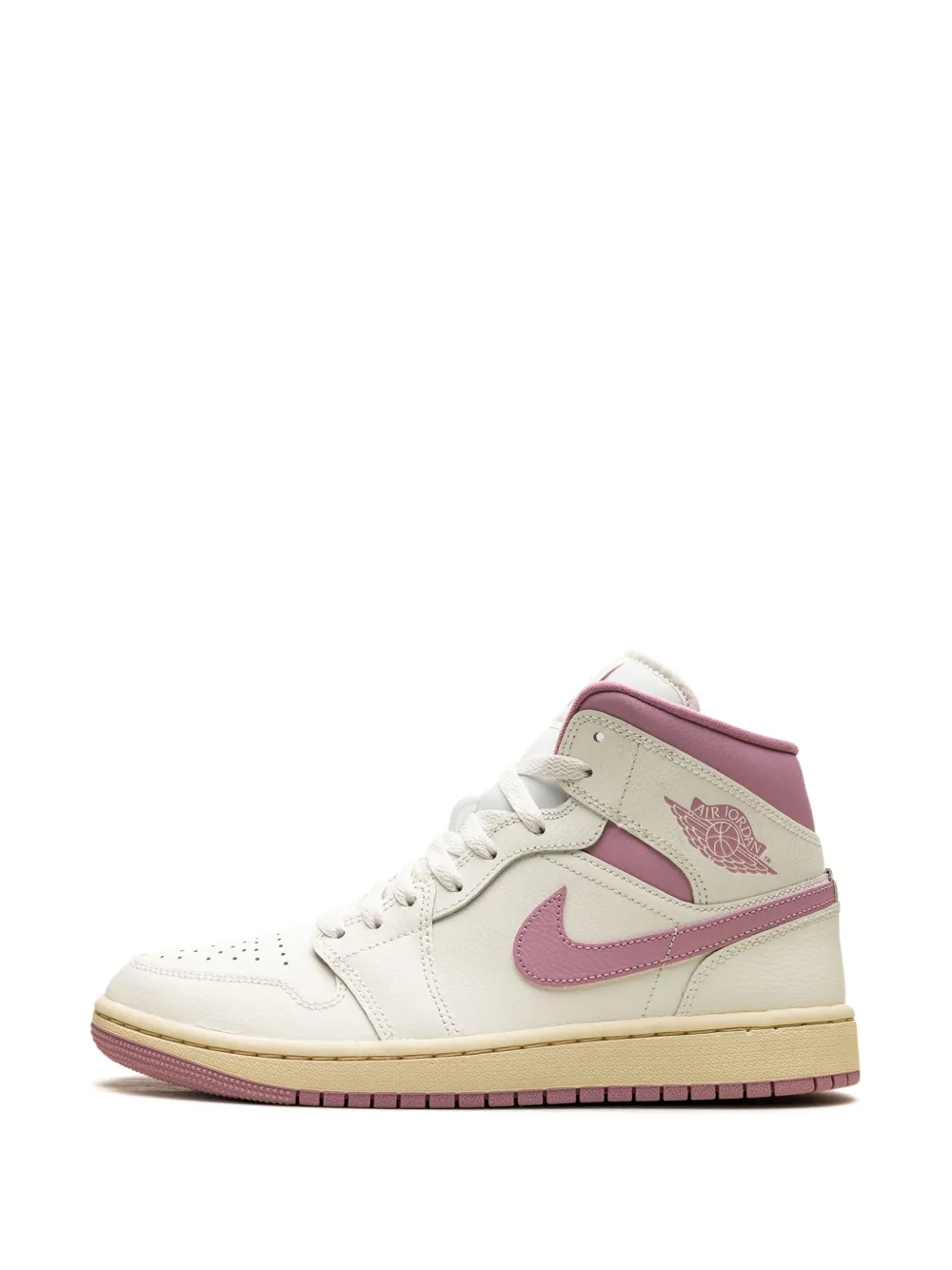 Jordan 1 Mid "Sail Pink Coconut Milk" sneakers Neutrals