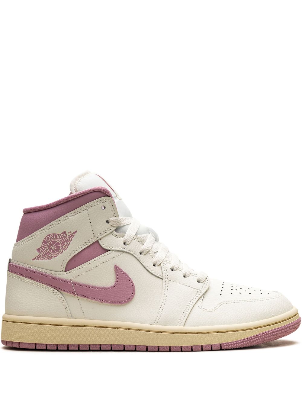 Jordan 1 Mid "Sail Pink Coconut Milk" sneakers Beige