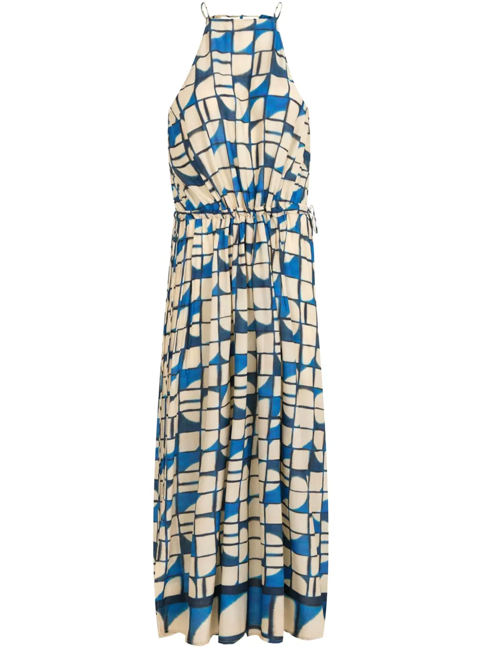 Lenny Niemeyer Vestido longo com estampa Cascais | Branco | Image 1