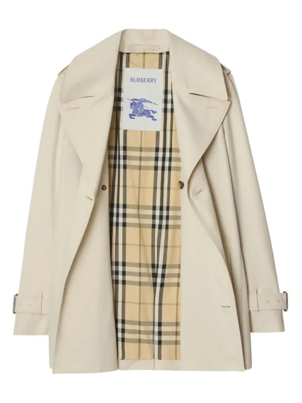 【BURBERRY】トレンチコート ダブルブレスト Burberry ダブルブレスト トレンチコート | ニュートラル