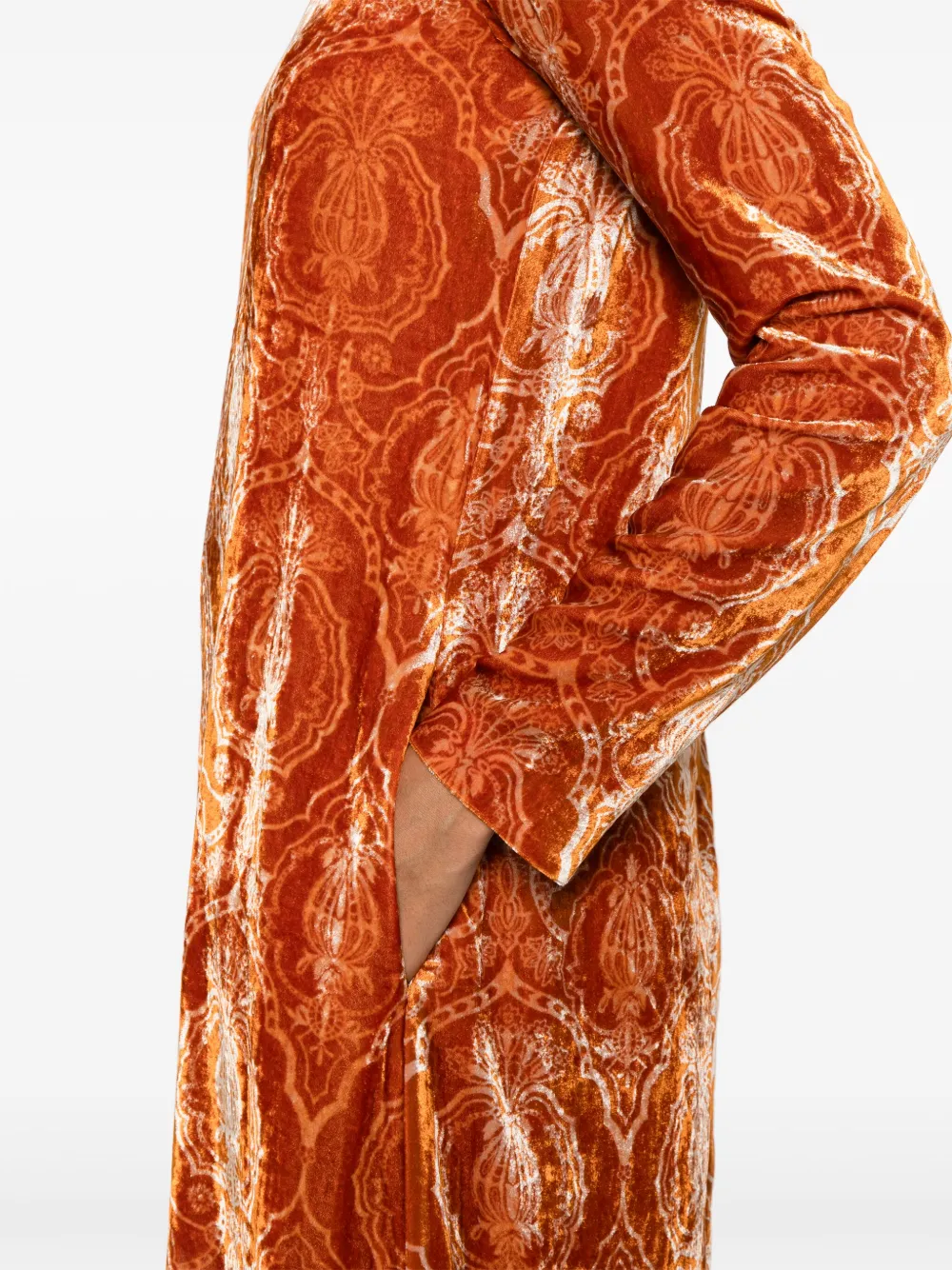 La DoubleJ Swing maxi-jurk Oranje
