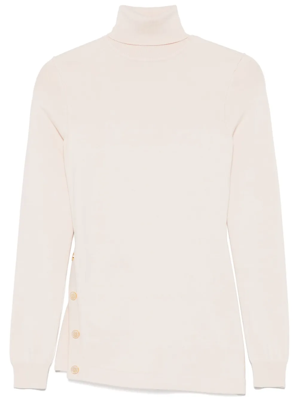 Elisabetta Franchi Trui met studs Roze