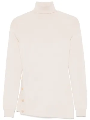 ELISABETTA FRANCHI ロゴ ニット 長袖 トップス Elegant Women's Tops from Elisabetta Franchi - visit the shop