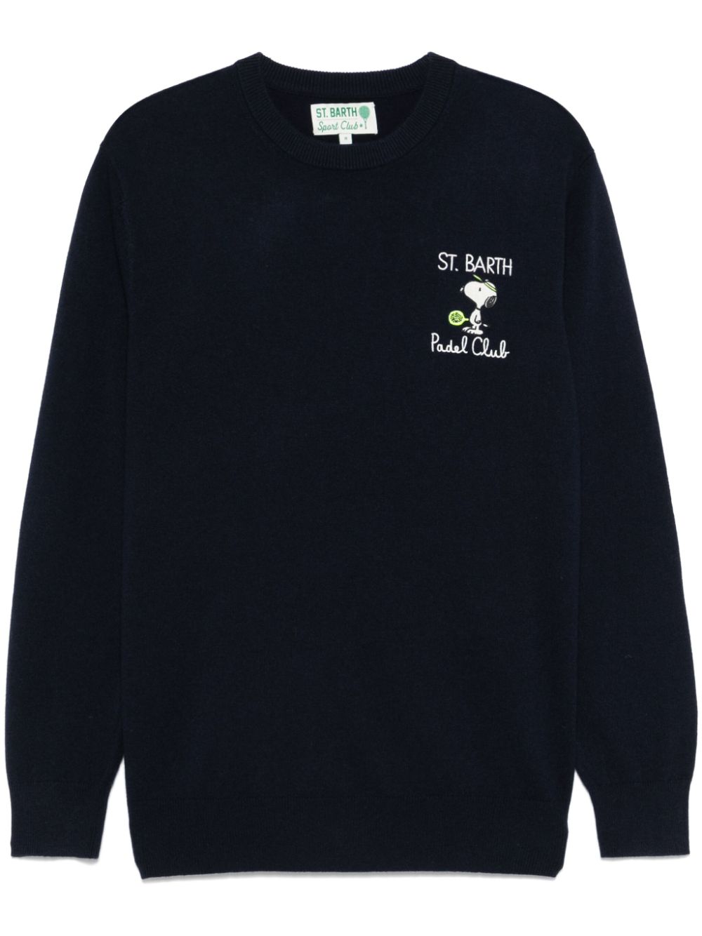 Shop Mc2 Saint Barth X Peanuts Heron Sweater In 蓝色