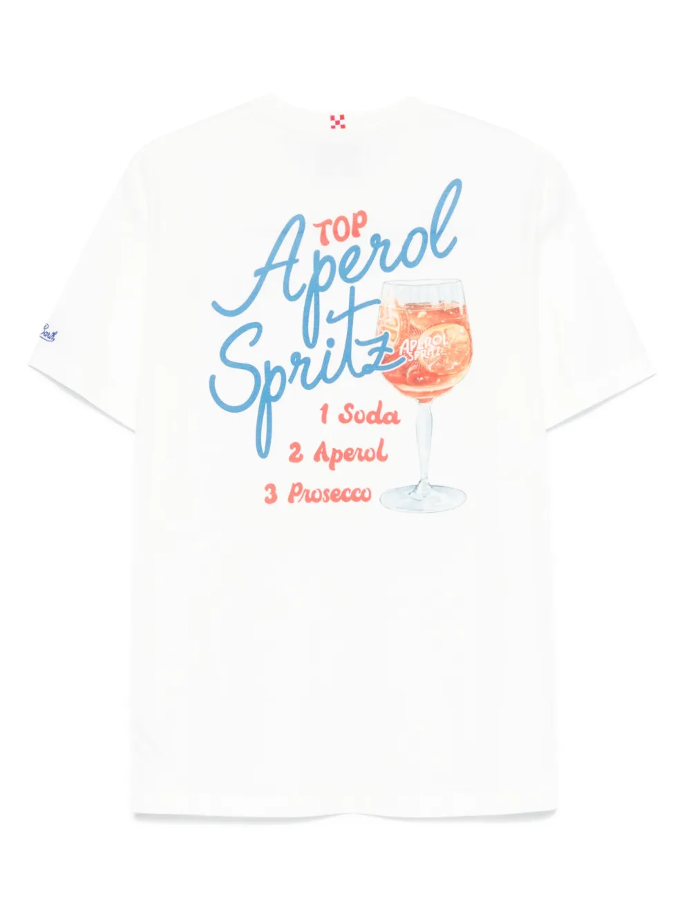 MC2 Saint Barth x Aperol Spritz Arnott T-shirt - Wit