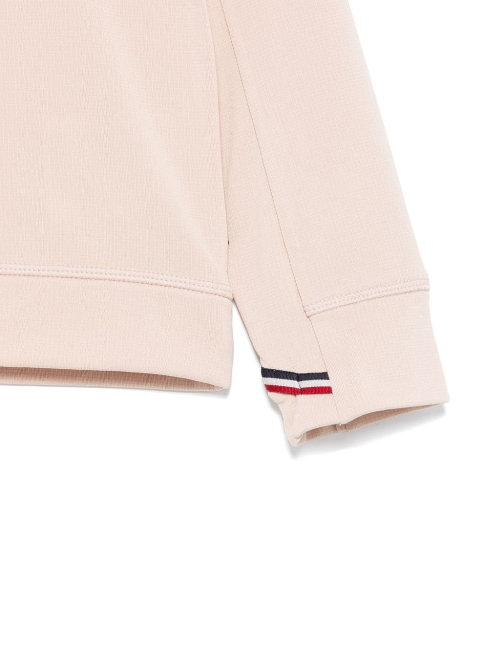 Shop Moncler Logo-patch Sweatshirt In Pink