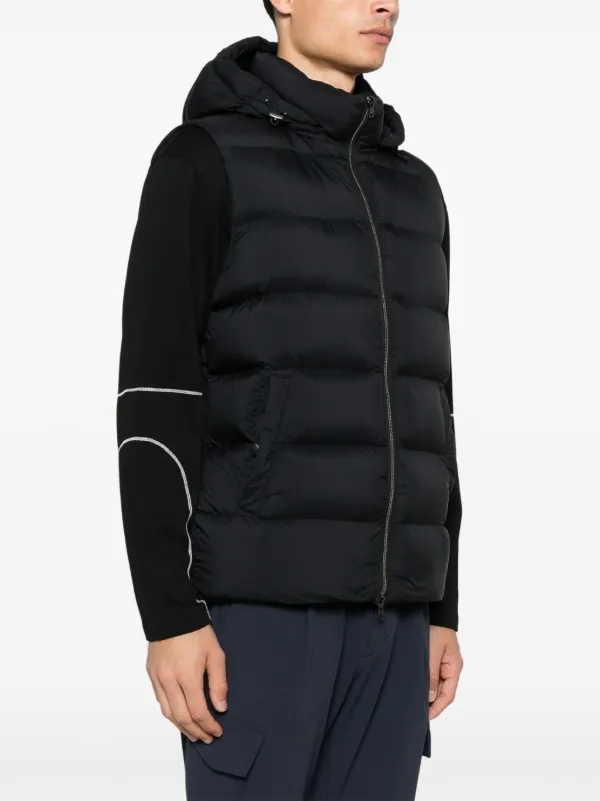 パデッドべスト Herno パデッドベスト | ブラック | FARFETCH JP