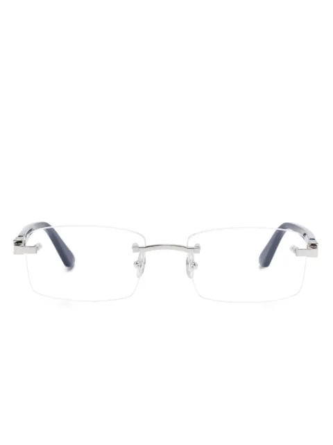 Cartier Eyewear rectangle-frame glasses