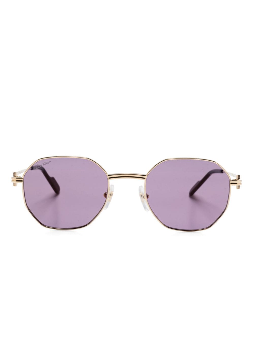 Cartier Ct0500s Sunglasses In Gold