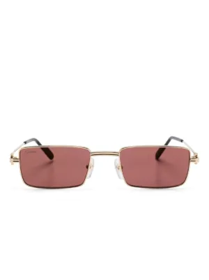 Cartier Eyewear リムレス サングラス | ゴールドトーン | FARFETCH JP