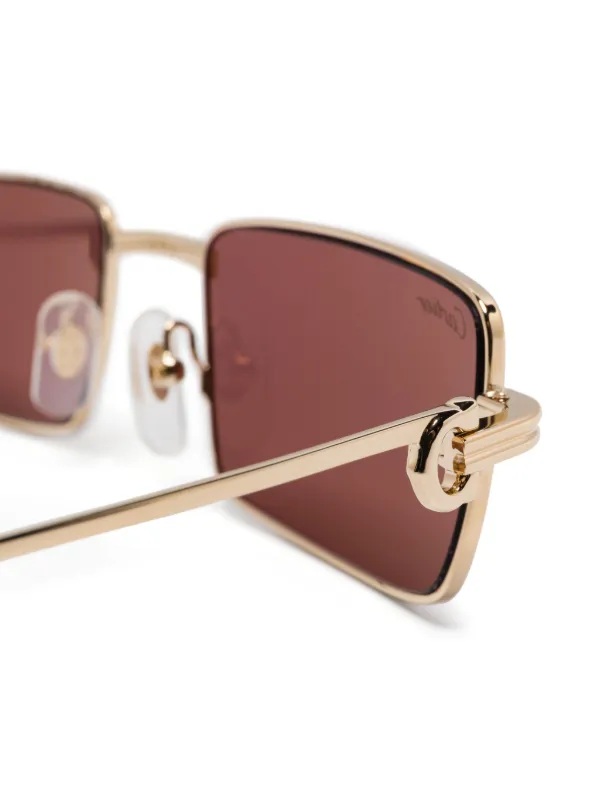 Cartier Eyewear CT0501S Sunglasses | Gold | FARFETCH display picture 3