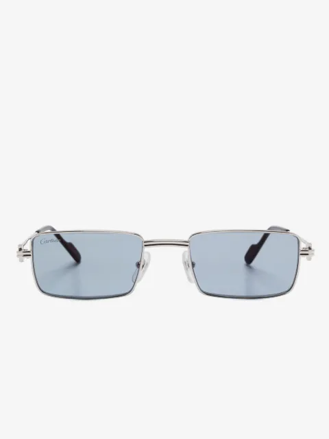 Cartier Eyewear Sonnenbrille mit eckigem Gestell