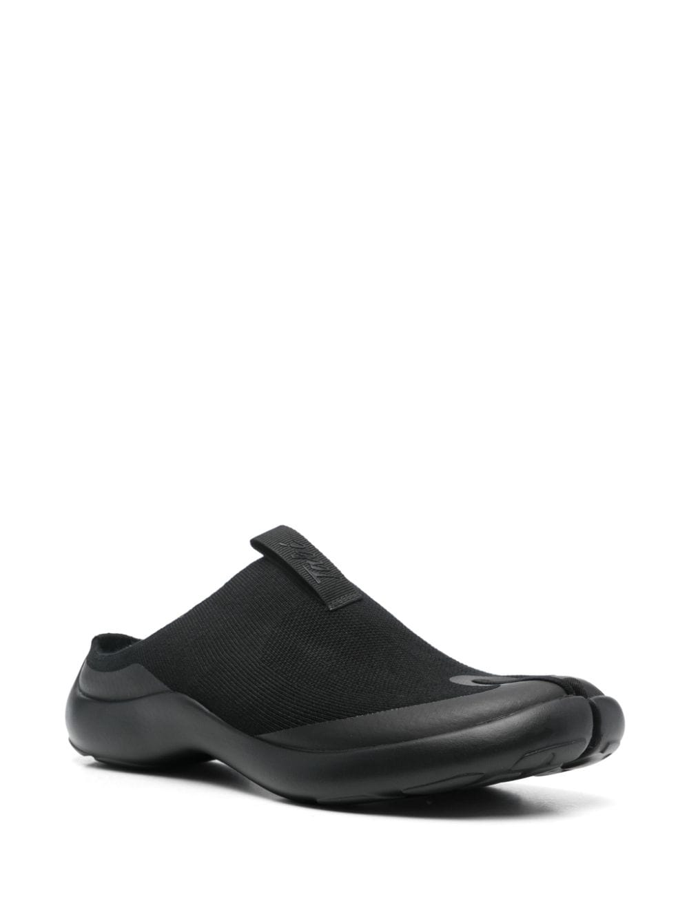 Shop Tabi Footwear Split-toe Mules In Schwarz