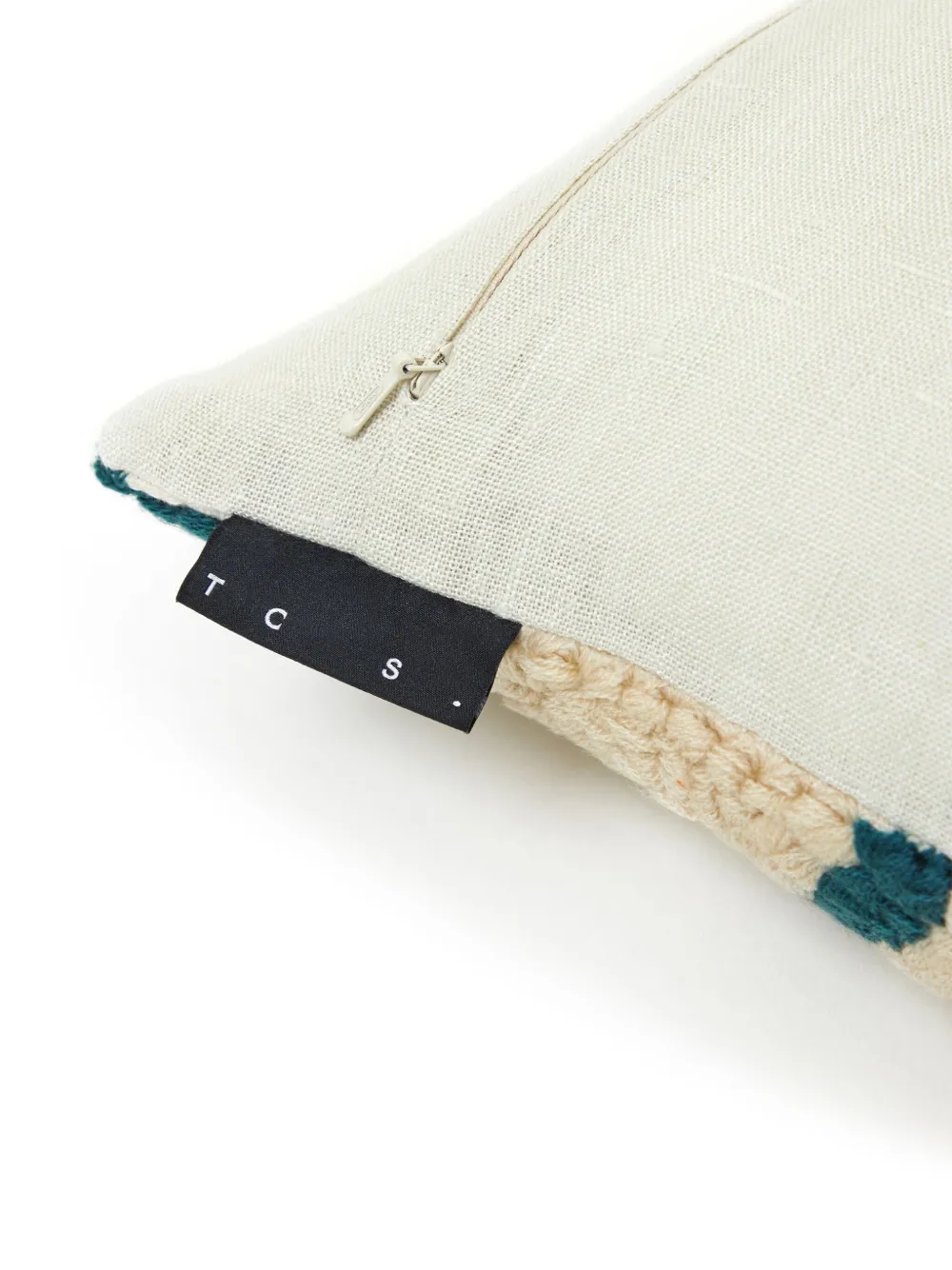 The Conran Shop Ira Knotted cushion cover (30cm x 50cm) | Cushions | Image 2