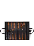 The Conran Shop Tavla Backgammon Set (46.5cm x 33cm) - Black