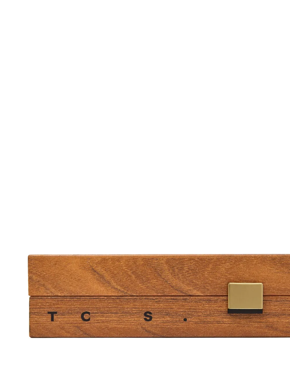 The Conran Shop Milos Travel Backgammon Set (20cm X 30cm) In Brown