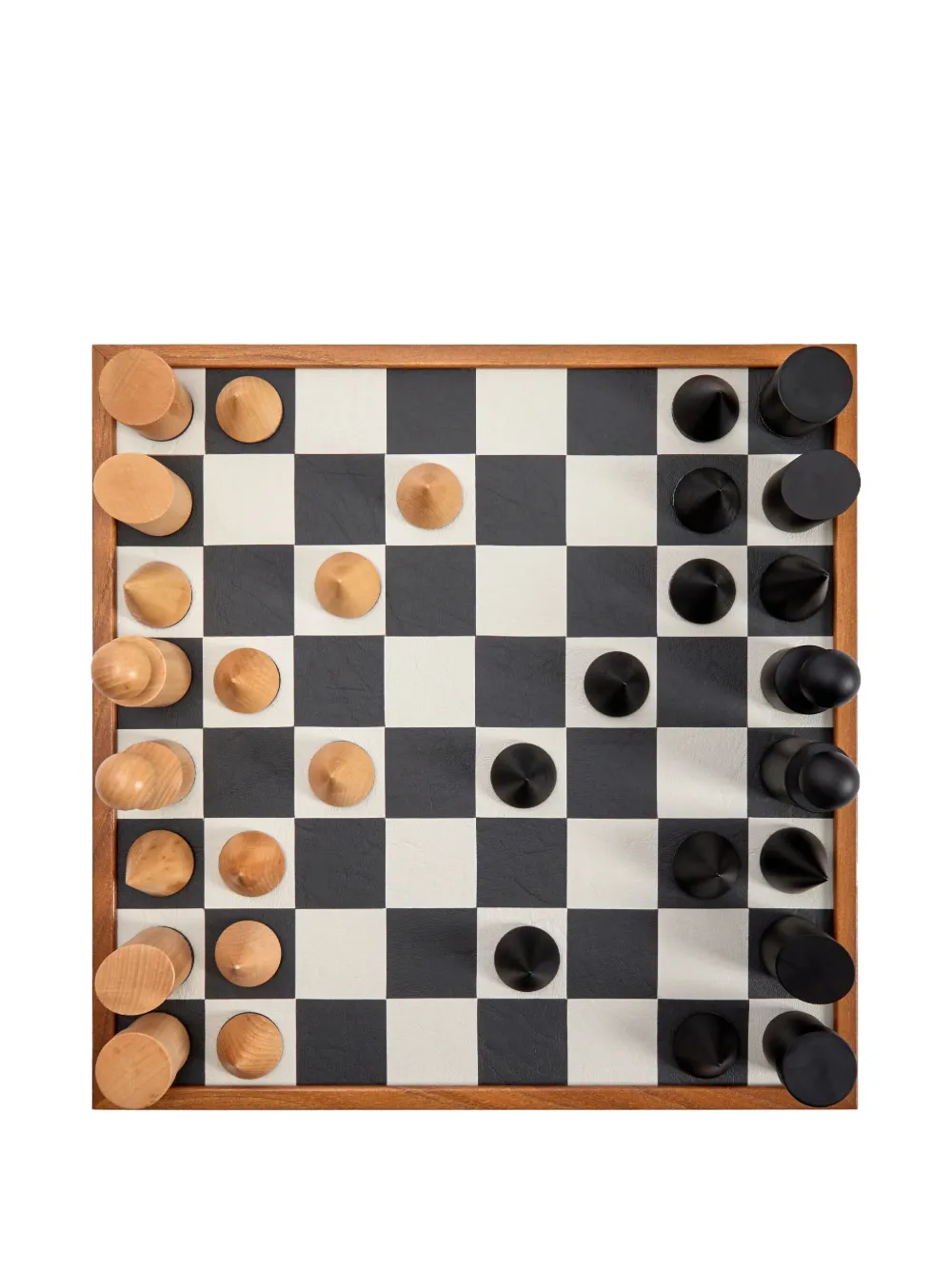 The Conran Shop Milos Chess Set (40cm X 40cm) In Black