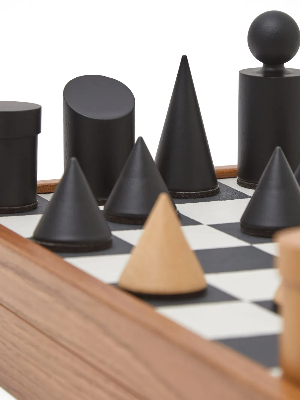 The Conran Shop Milos Chess Set (40cm X 40cm) In Black