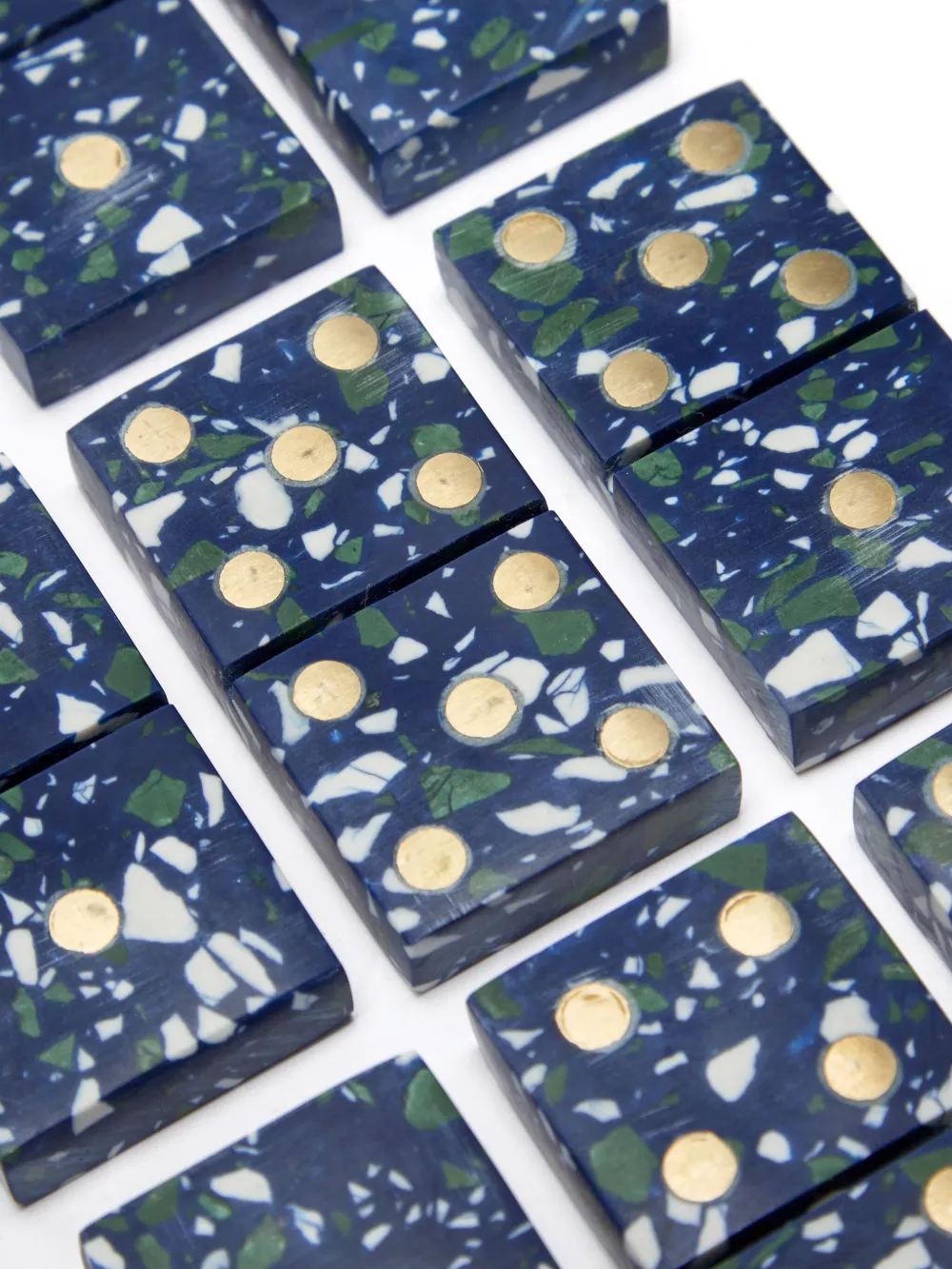 The Conran Shop Pietra Dominoes In Blue