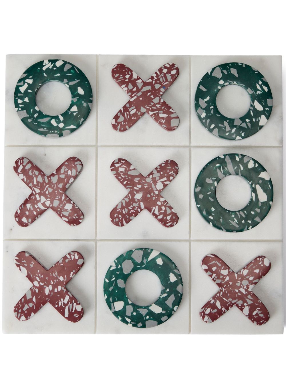 The Conran Shop Pietra Noughts & Crosses (30cm X 30cm) In Green