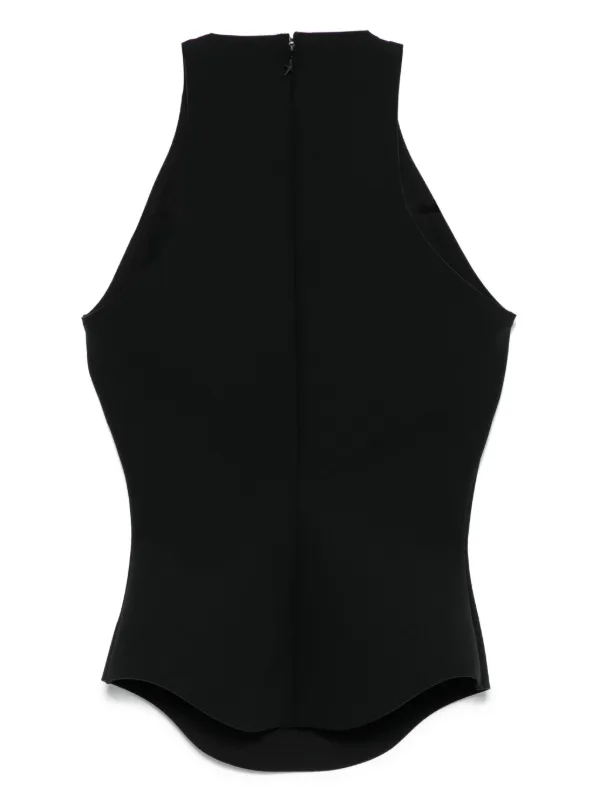 【Mugler】カットアウトビキニトップ Mugler カットアウト トップ | ブラック | FARFETCH JP