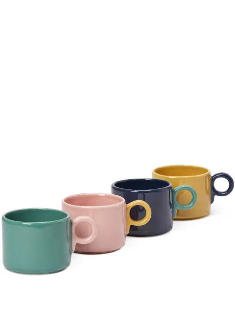 The Conran Shop set de cuatro tazas Pop