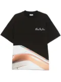 BLUE SKY INN logo-embroidered T-shirt - Black