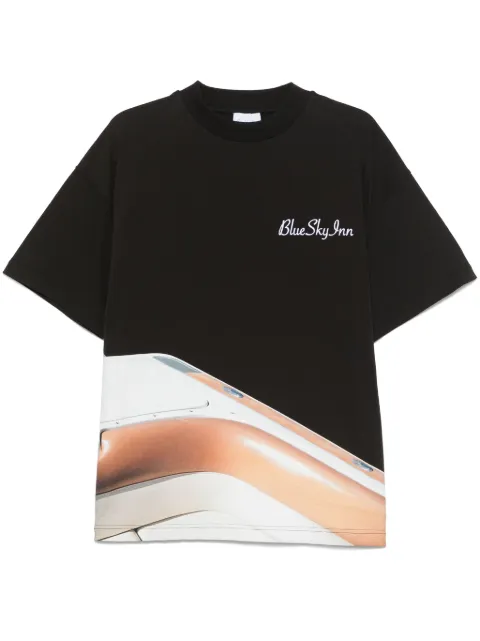 BLUE SKY INN logo刺绣T恤