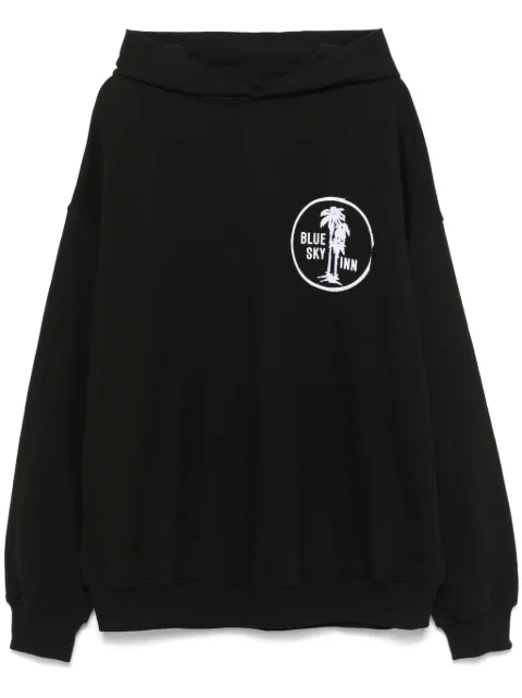 BLUE SKY INN logo-print hoodie