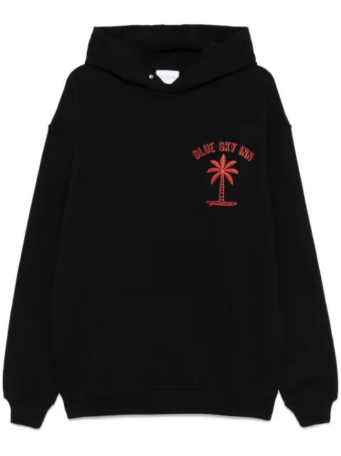BLUE SKY INN Surf Palm logo-print hoodie