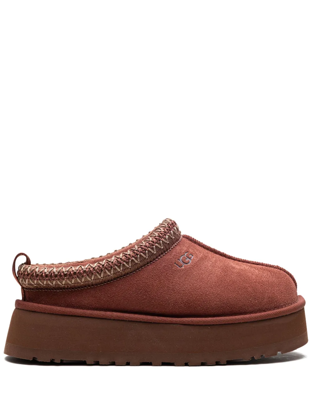 Shop Ugg Tazz Slippers In Red