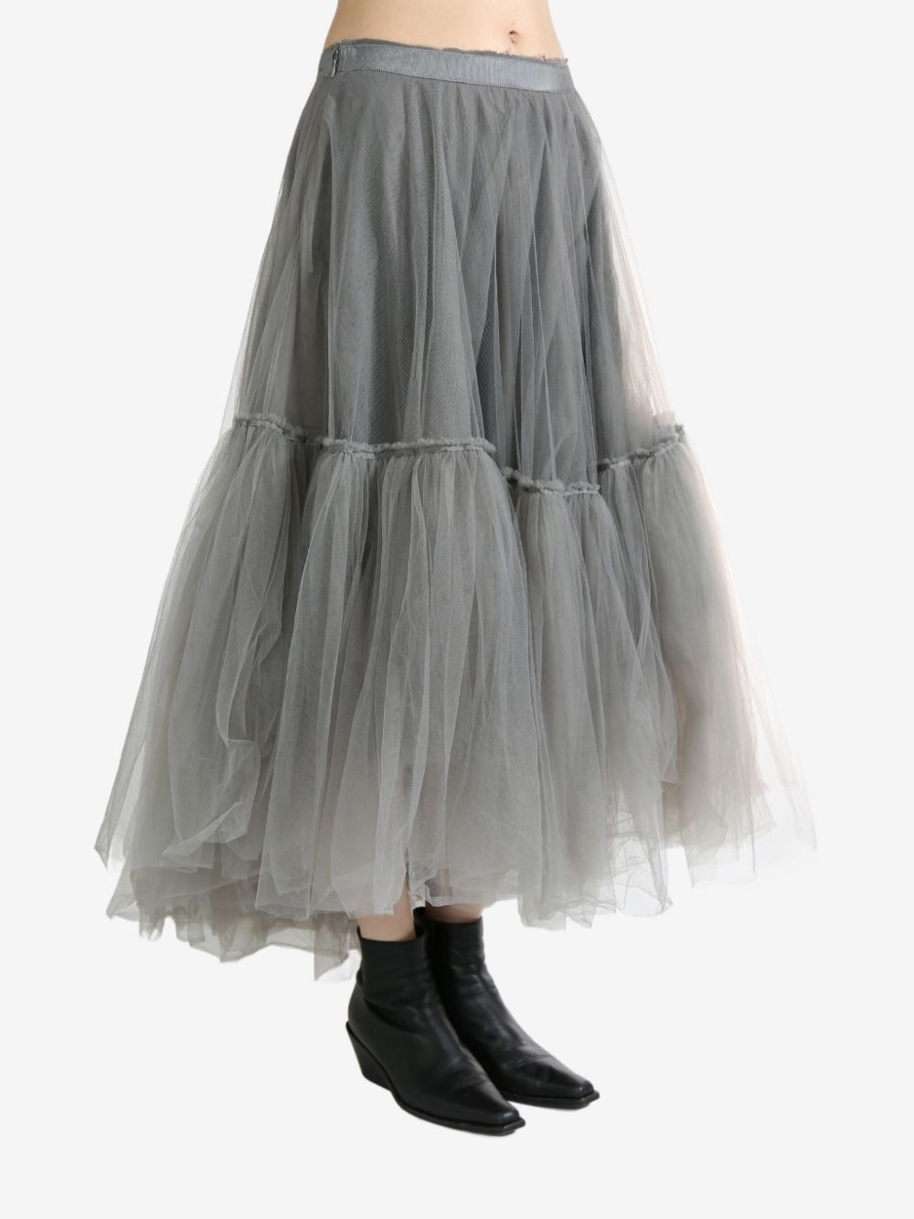 Marc Le Bihan tulle skirt - Grijs