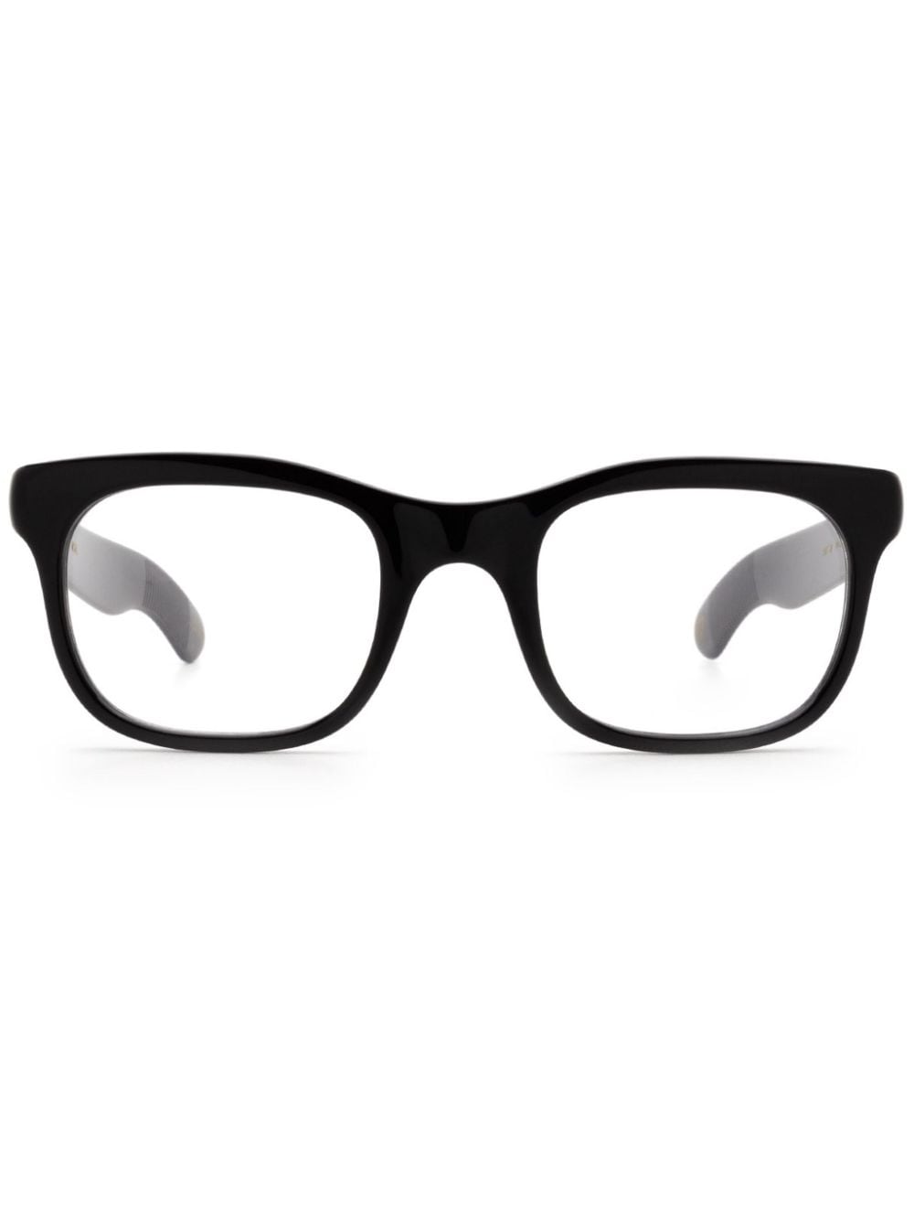 Shop Moscot Hitsik Glasses In 黑色