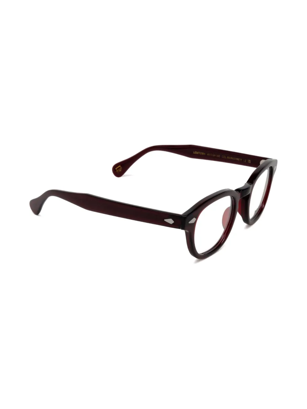 Moscot geometric-frame glasses - Zwart