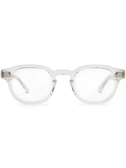 Moscot lentes con armazón ovalada