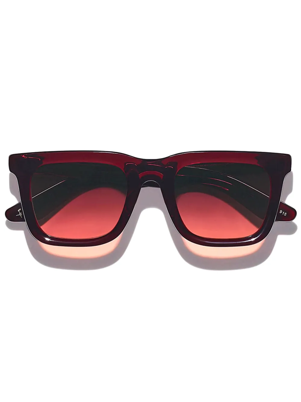 Moscot Rizik zonnebril Rood