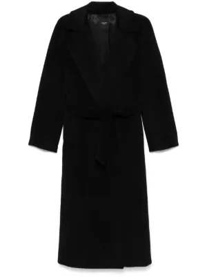 Max Mara Agamia Coat | Black | FARFETCH