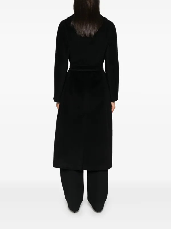 Weekend Max Mara Tempera Coat | Black | FARFETCH