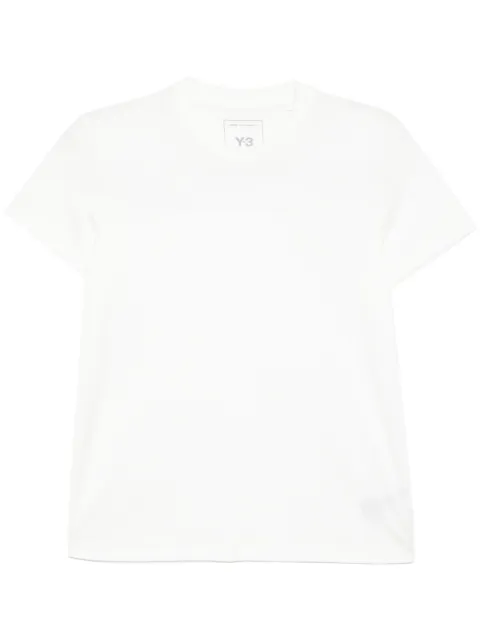 Y-3 logo-print cotton T-shirt