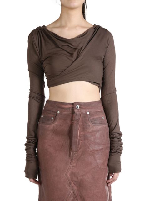 Rick Owens Lilies asymmetric-design top 