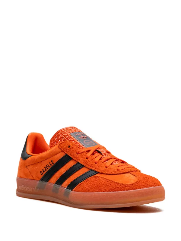 男女兼用★人気新作カラー【ADIDAS】Gazell Indoor★オレンジ Adidas Gazelle Indoor “Orange/Gum” スニーカー | オレンジ