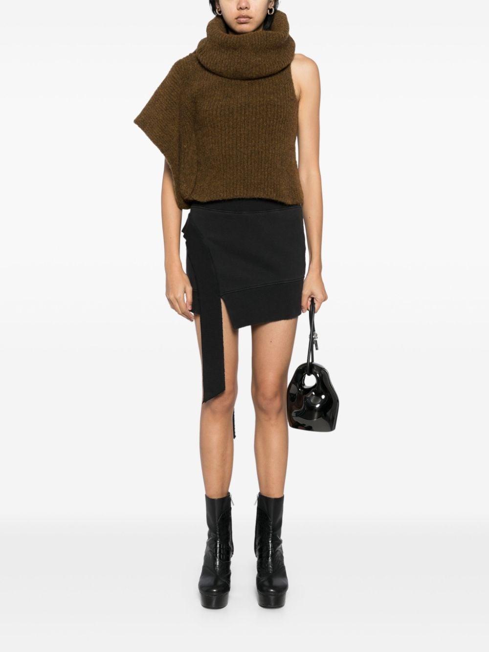 Shop Rick Owens Sleeveless Jumper In Neutrals