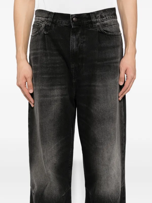R13 Wayne Jeans | Black | FARFETCH GE