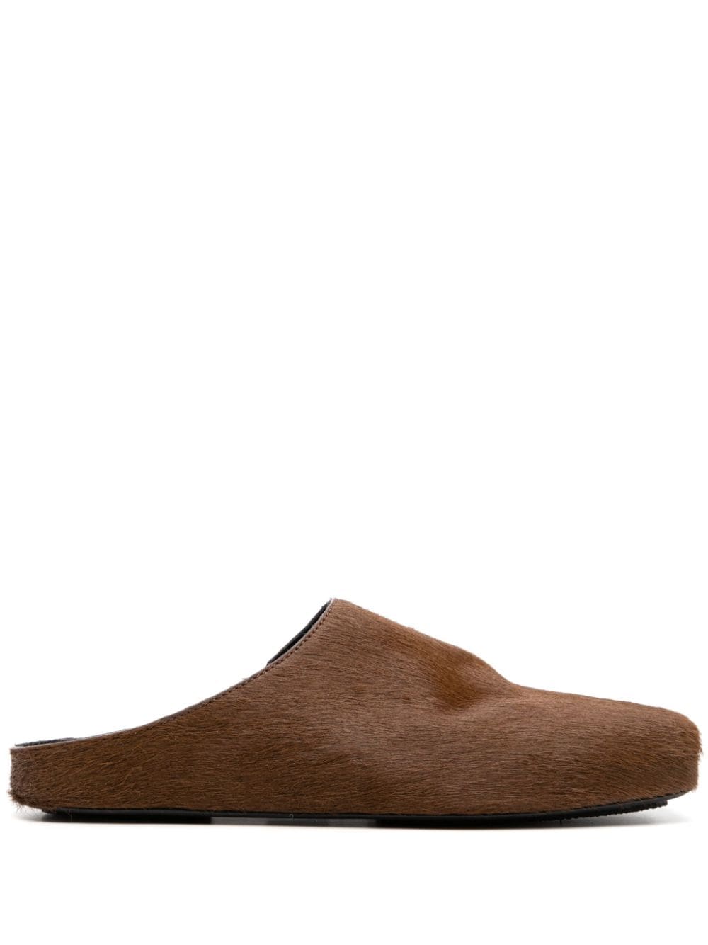 Shop Uma Wang Ballet Slippers In Brown