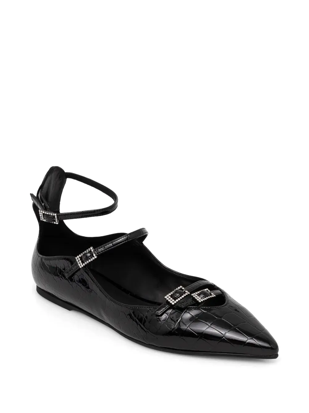 Le Silla Morgana ballerina shoes Black