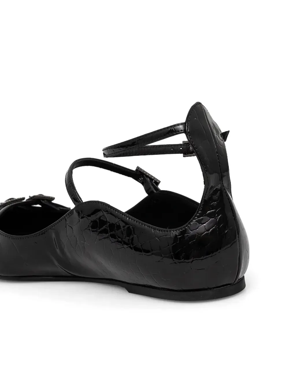 Le Silla Morgana ballerina shoes Black