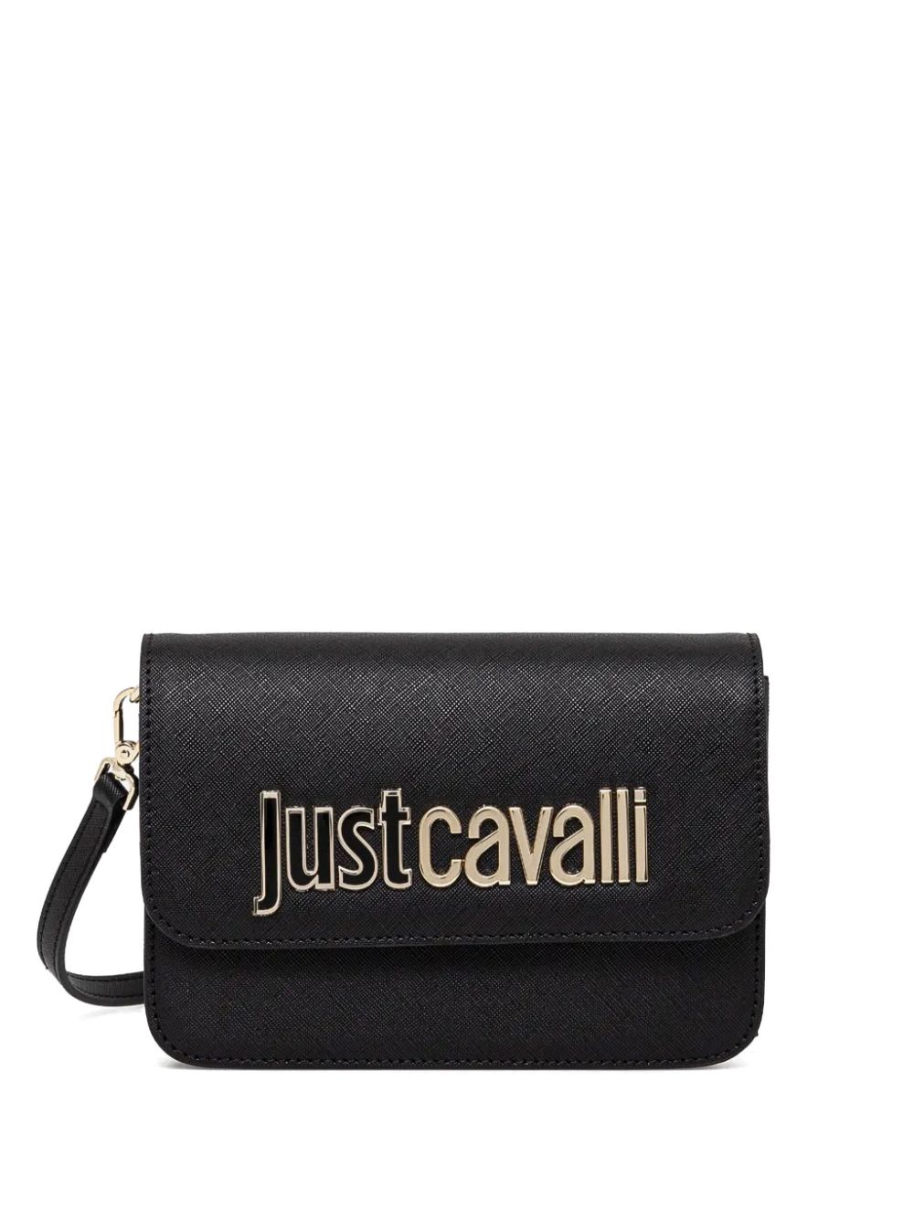 logo-lettering cross body bag