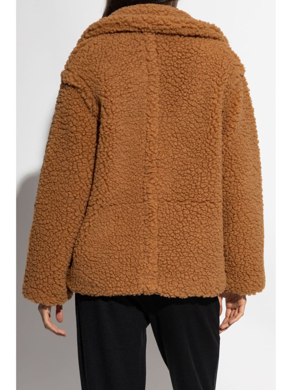 Shop Ugg Shearling Jacket In Brown