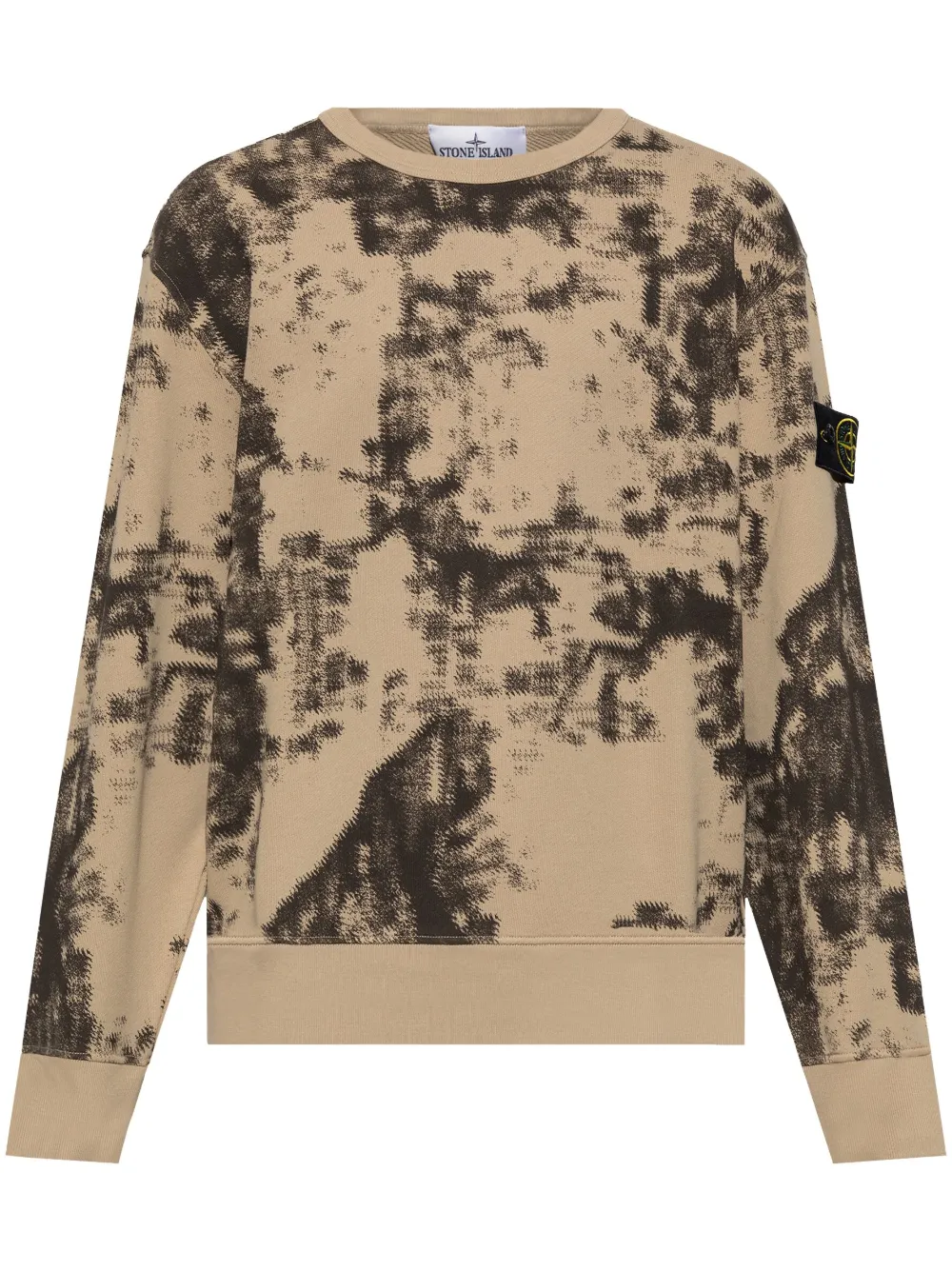 Stone Island Sweater met ronde hals Beige
